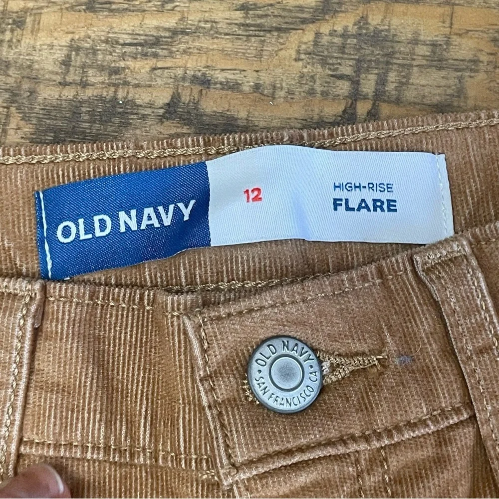 Old Navy girls size 12 Corduroy Flare Pants retro fall